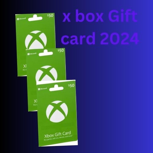 New X Box Gift Card